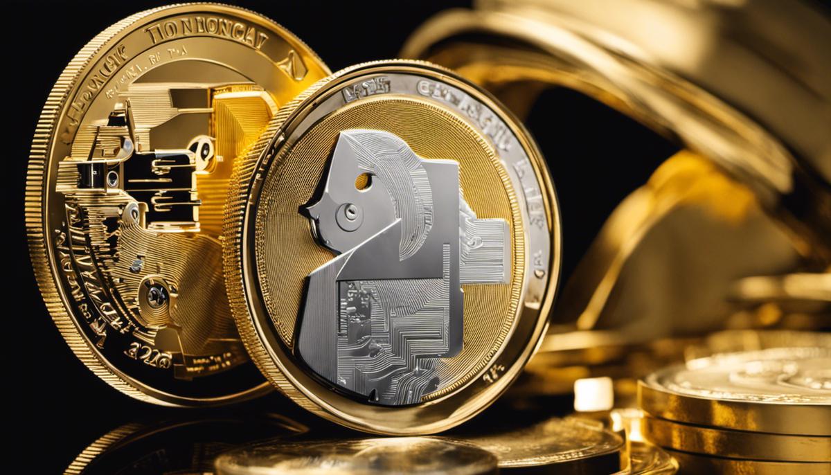 An image of technological innovation symbolizing the transformation and impact of technology in the precious metals market.